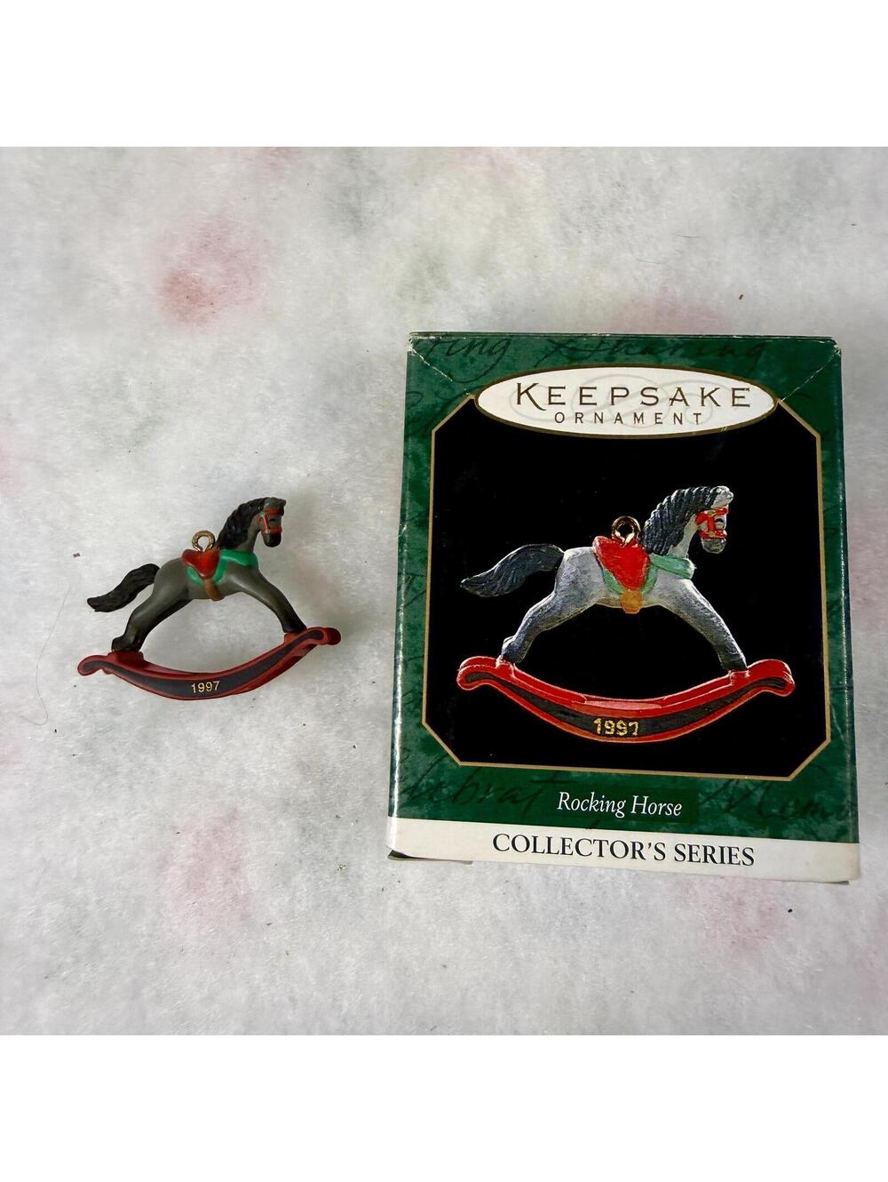 Rocking Horse - Hallmark Miniature Keepsake Ornament - 1997 - 10th in Series